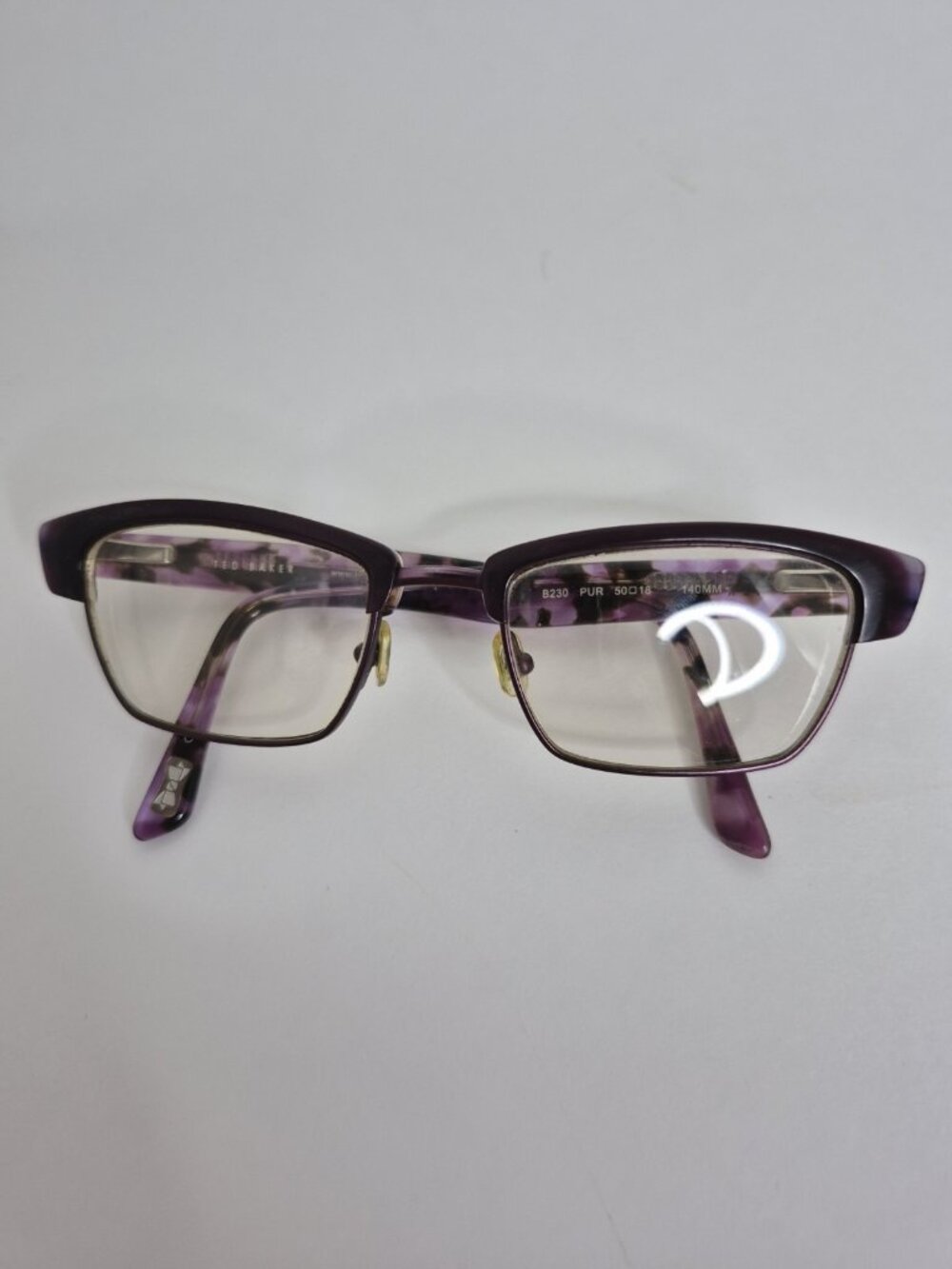 Ted Baker B230 Purple Eyeglass Frames Only